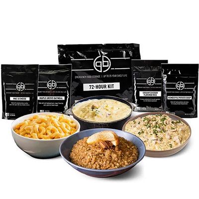 Patriot Pantry 72-Hour Emergency Food Kit | 20 Servings, 2,000+ Calories/Day | Resealable | Easy Prep | 25 Year Shelf Life