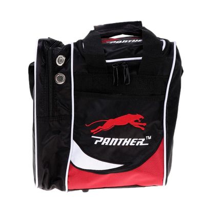 Amagogo Waterproof Carrier Bag Single Ball Tote Bag, Balck+Red, 28x23.5x31cm