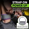 Gradient Fitness 2 Pack Ankle Straps | Ankle Bands for Working Out, Cable Machine Attachment, Gym (Purple|Grey) view 3