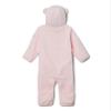 Columbia Baby Tiny Bear II Bunting, Satin Pink/Chalk, 3/6 view 2