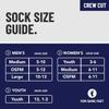 For Bare Feet NFL Men Women Team Color Logo Game Day Digi Mashup Performance Warm & Cold Weather Comfort Crew Sock (Kansas City Chiefs - Red, Adult Large) view 2