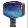 Diadem Rush Pickleball Paddle | USAPA Approved | Lightweight Fiberglass 16mm Paddle with Fiberglass Surface for Spin & Control | Ocean Blue view 2