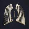 Faux Ivory American Flag Ruger New Vaquero Grips view 2