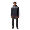 Columbia Men's Glennaker Lake II Rain Jacket, Black/City Grey, 6X view 4