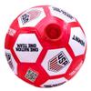 Score N' Explore Interactive Sound Ball | Light Up, Sound, and Counting Ball for Skills Training | U.S. Soccer USMNT Challenge Ball, Red view 2