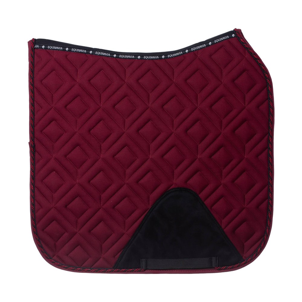 Equinavia Stockholm Dressage Pad - Wine Red - Horse