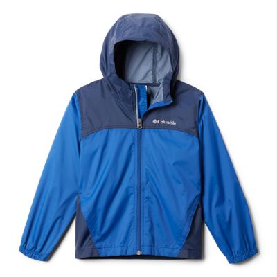 Columbia Toddler Boys Glennaker Rain Jacket, Mountain Blue/Collegiate Navy, 2T