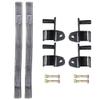 Titan Fitness T-2 Series Safety Straps, Fits 26" Depth T-2 Series Power Rack, Rated 3,100 LB Per Strap, Reinforced Nylon Straps, J-Hook Style Brackets for Easy Installation, Set of 2 view 1