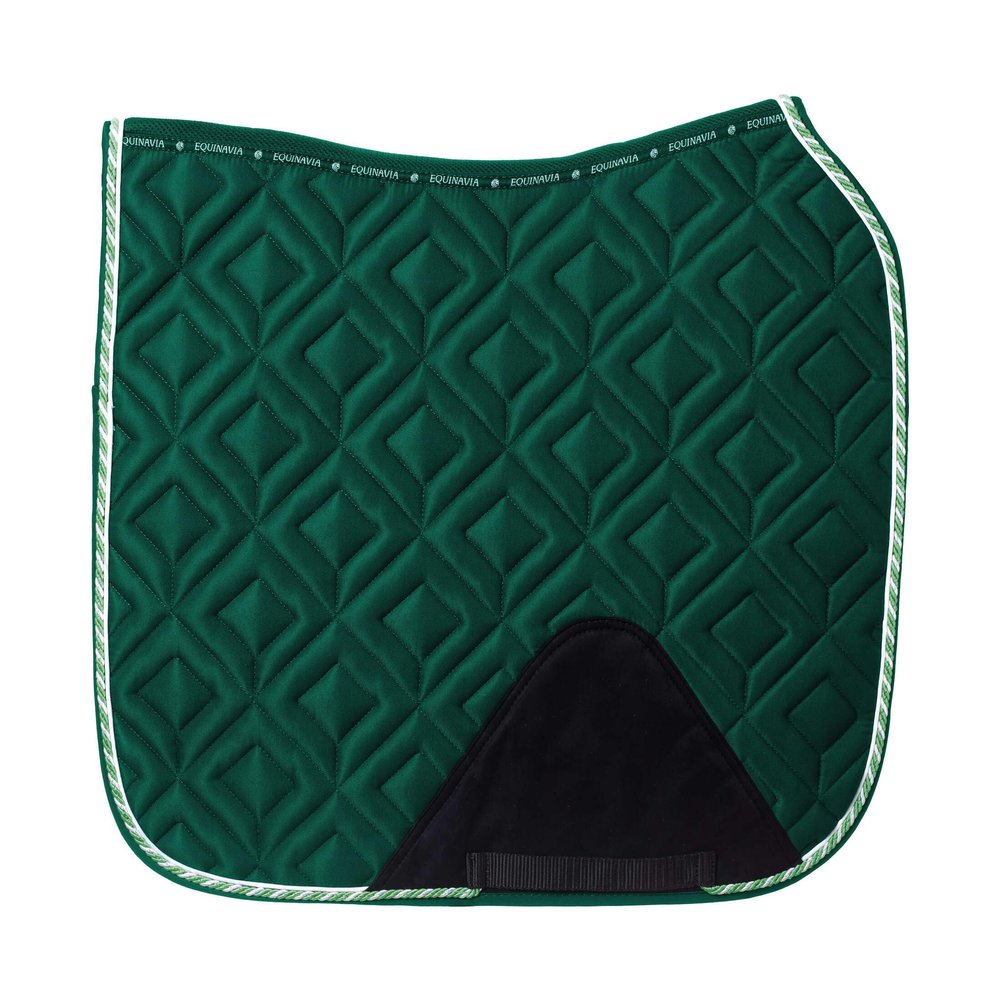 Equinavia Stockholm Dressage Pad - Hunter Green - Horse