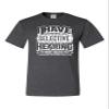 4X-Large Heather Black Mens I Have Selective Hearing You Weren't Selected Today T-Shirt view 2