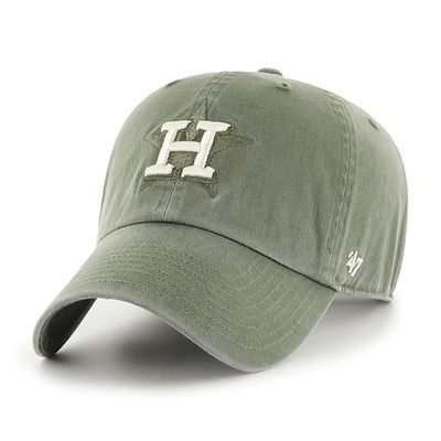 '47 New York Yankees Adjustable Cap Clean Up MLB, Houston Astros Moss, One Size