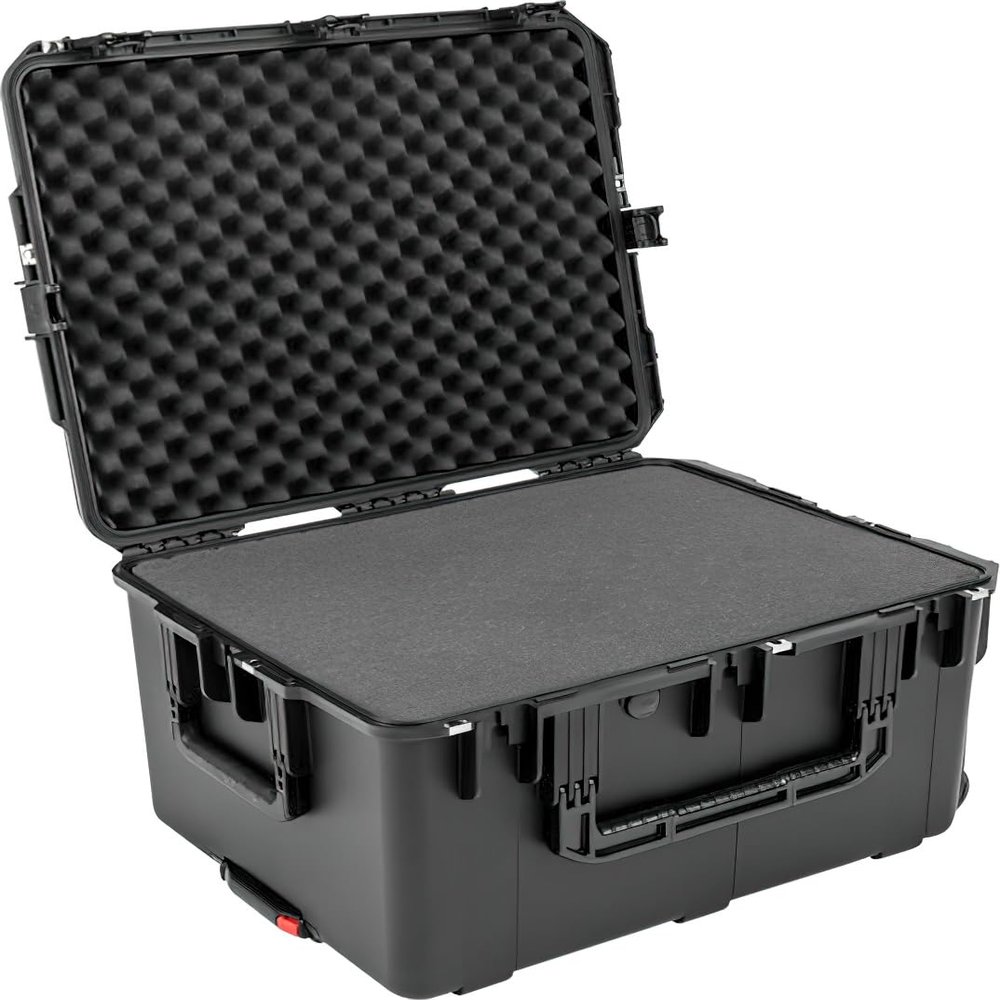 SKB Cases - SKB-3I-2620-13BC - 26 X 20 X 13 W/Wheels And Cubed Foam