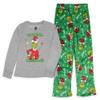 Dr. Seuss GRINCH Boys' Dear Santa, I Can Explain Kids Pajama Lounge Sleep Set, Medium 10 Multicolored view 3