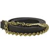 Country Pride Aurora Fancy Stitched Padded Leather Halter with Matching Lead (Brown, Cob) view 4