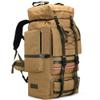ILOOXI 130L Hiking Backpack Men Women Mountain Camping Backpack Lightweight Daypack Travel Backpacks Waterproof Outdoor Day Pack (Color : Khaki, Size : 130L) view 1