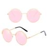 HPIRME Pearls Round Sunglasses Women Female Mirror Eyewear Ladies,3,One size view 1