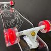 GHOST BOARDS Clear Longboard Skateboard - Transparent Acrylic Long Boards with Light-Up LED Wheels for Smooth Rides - Ride The Streets in Style with Longboard Built for Beginners & Pros Alike view 4