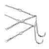 26" Bicycle Lowrider Cruiser Twisted Cage Square Continental Kit Chrome.Work with Size Wheel 16/20 view 1