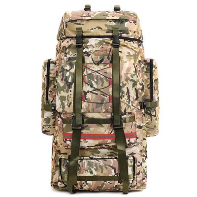 ILOOXI 130L Hiking Backpack Men Women Mountain Camping Backpack Lightweight Daypack Travel Backpacks Waterproof Outdoor Day Pack (Color : Camouflage, Size : 130L)