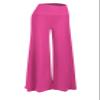 Arolina Women's Stretchy Wide Leg Palazzo Lounge Pants Casual Comfy High Waist Palazzo Pants Hotpink view 1