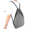 Drawstring Backpack Sports Gym Sackpack Anti Theft Cut Proof Drawstring Bag Backpack, PE Grade Portable Travel Mountaineering Riding Security Backpack view 3