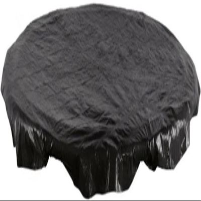 MDybf Trampoline Weather Cover, Easy to Install Rain Snow Protection Covers for Fitness Outdoor Trampoline (Color : Black, Size : 12FT+diameter3.66m)