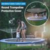 13FT Round Trampoline Protection Cover with Diameter 3.96 Meters Waterproof Sun Shade Wear-Resistant Cover for Trampoline Accessory view 2