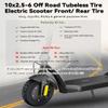 GLDYTIMES 10x2.50 Off Road Tire and Tube Set, Only Fit for 6 inch Rim Hub, Fit for 6" Rim Smart Self Balancing Hoverborad, for Kugoo M4/ M4 Pro, Inokim Quick 4 Electric Scooter view 4
