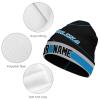 Carolina Custom Beanie Hat,Add Personalized Name Knit Hat for Women Men,Sports Stylish Winter Hat,Gift for Fans view 3