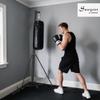 Soozier Foldable Punch Bag Stand Height Adjustable view 2