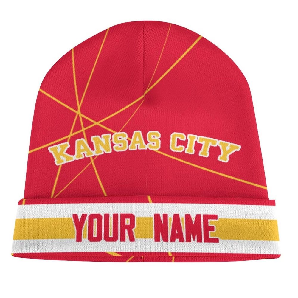 Custom Beanie, Add Personalized Name Knit Hat for Women Men, Sports Stylish Winter Wear, Gift for Fans