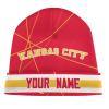 Custom Beanie, Add Personalized Name Knit Hat for Women Men, Sports Stylish Winter Wear, Gift for Fans view 1