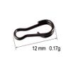 KTGCOZS Pack of 50 Fast Snaps Clip Stainless Steel Clips 12mm Fishing Connector view 2
