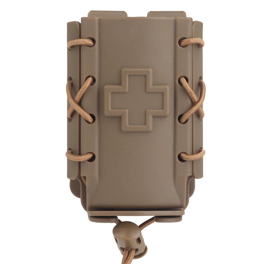 Tenoburian Quick Release Tourniquet Holder Pouch,Tourniquets Case with Belt Clip for Molle Tactical Gear/Belt