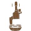 Algasan Boat EVA Faux Teak Decking Floor Compatible with 2006 Nautique SV211 Swim Platform Cockpit Pad Boat EVA Foam Teak Deck Floor Mat view 1
