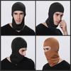 Pukavt 2 Pack Ski Mask Balaclava Shiesty, Motorcycle UV Protection for Men Women, Windproof Scarf for Snowboard Cycling Black/Sand view 2