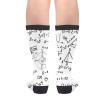 Aoojanu Algebra Geometry Women'S Novelty Crew Socks Casual Funny Crazy Dress Socks view 2