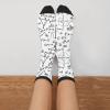 Aoojanu Algebra Geometry Women'S Novelty Crew Socks Casual Funny Crazy Dress Socks view 3