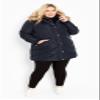 Avenue Women's Plus Size Abigail Puffer Jacket view 4