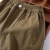 Little Boys Cargo Jogger Pants Toddler Kids Multi Pocket Twill Casual Trousers with Elastic Hem (ArmyGreen,4Years) view 2