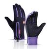 KOSTEN Winter Men's Gloves Warm Touchscreen Sport Fishing Splash-Proof Skiing Army Cycling Snowboard Nonslip Zipper Women Gloves-Upgrade Purple-XXL view 1