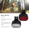 bikes Lights Front and Back , bikes Light Set , watertight IP65 Cycle Lights , 350Lm IPX5 bikes Headlight Taillight for Night Riding for Road Safety view 2