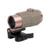 Bravary G33 G43 G45 Riflescope Magnifier G33 G43 3X Magnifier G45 5X Magnifier - Riflescope Magnifier for Enhanced Accuracy and Targeting, Gold