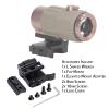 Bravary G33 G43 G45 Riflescope Magnifier G33 G43 3X Magnifier G45 5X Magnifier - Riflescope Magnifier for Enhanced Accuracy and Targeting, Gold view 4