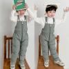 Kids Boys and Girls Winter Snow ibs, Water-proof Insulated Snowboard Overalls, Windproof Ripstop (Green, 2-3 Years) view 2