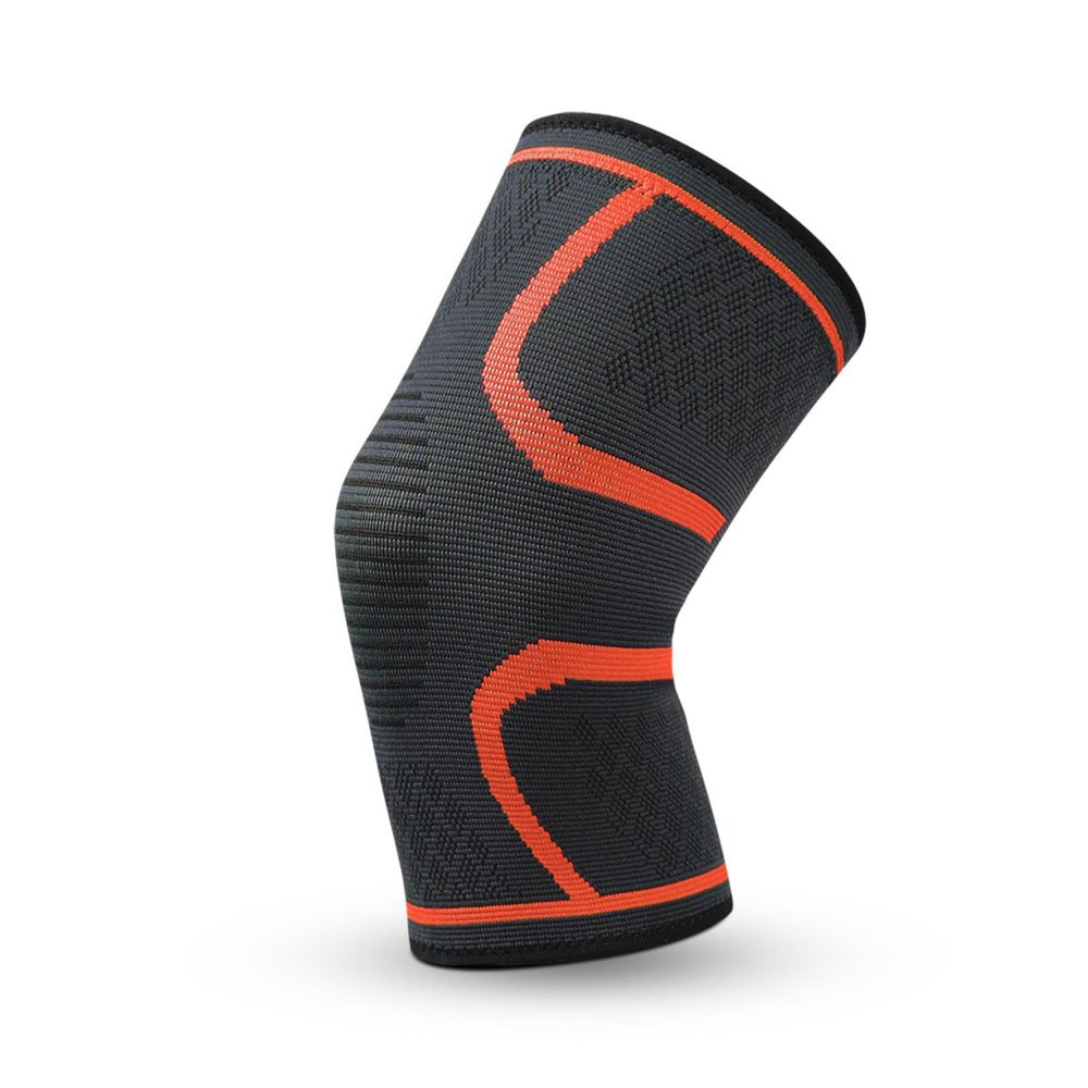 Fixizy Knitted nylon sports kneecaps men's and women's badminton running fitness kneepad outdoor mountaineering kneepad