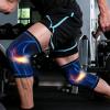 Fixizy Knitted nylon sports kneecaps men's and women's badminton running fitness kneepad outdoor mountaineering kneepad view 2
