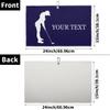 FZDXZJJ Custom Golf Towels for Women Personalized Golf Towel with Name Or Text for Golf Bags with Clip Golf Gifts for Golf Fan, Funny Golf Lover Gift for Women Wife Mom Girlfriend - Navy Blue Chic view 3