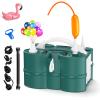 IDAODAN Electric Balloon Pump, Electric Air Inflate/Deflate Pump, Electric Balloon Blower Machine Balloon Air Pump for Latex Foil Long Balloons Pool Float Air Mattress Swimming Ring Vacuum Bag view 1
