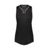 Augusta Sportswear Ladies Cutter+ Sleeveless Jersey Black/White XL view 1